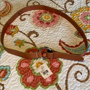 J Jill Amaretto Single Ring Belt